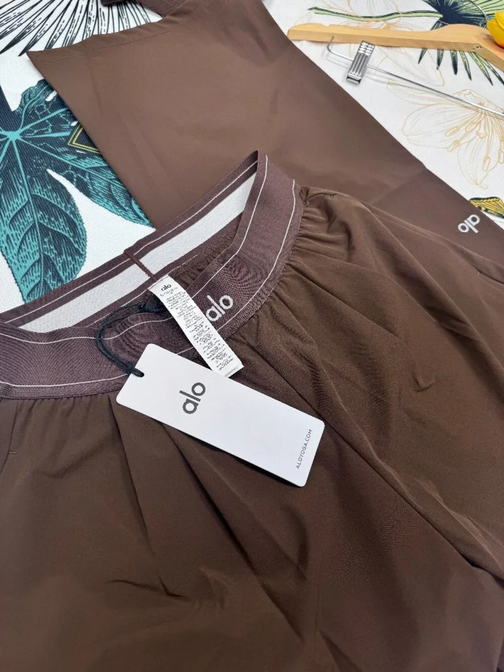 ALO Yoga Suit Up Trouser🤎💓Espresso Coffee Brown ( Regular ) Casual Office /NWT - Picture 4 of 7
